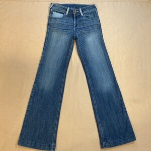 Ariat Denim Trouser Bootcut Flare Jeans Women's Size 26R